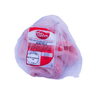Toucinho congelado de suíno sem Pele