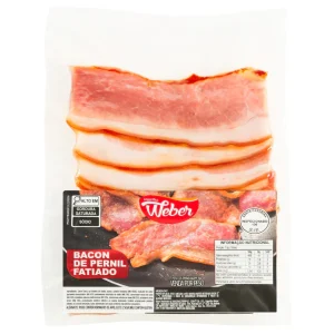 Bacon de pernil fatiado