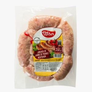 Linguiça de frango à vácuo