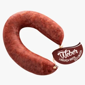 Linguiça mista defumada